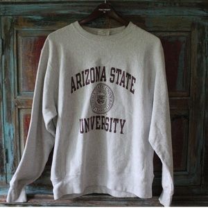 CHAMPION brand ASU crewneck